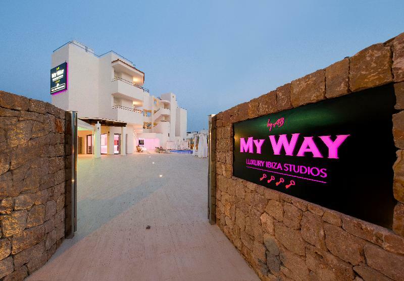 Готель My Way Luxury Ibiza Плайя-ден-Босса Екстер'єр фото